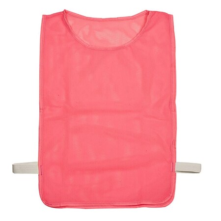 Champion Sports Adult Deluxe Pinnie, Neon Pink - Pack of 12 MPANPK